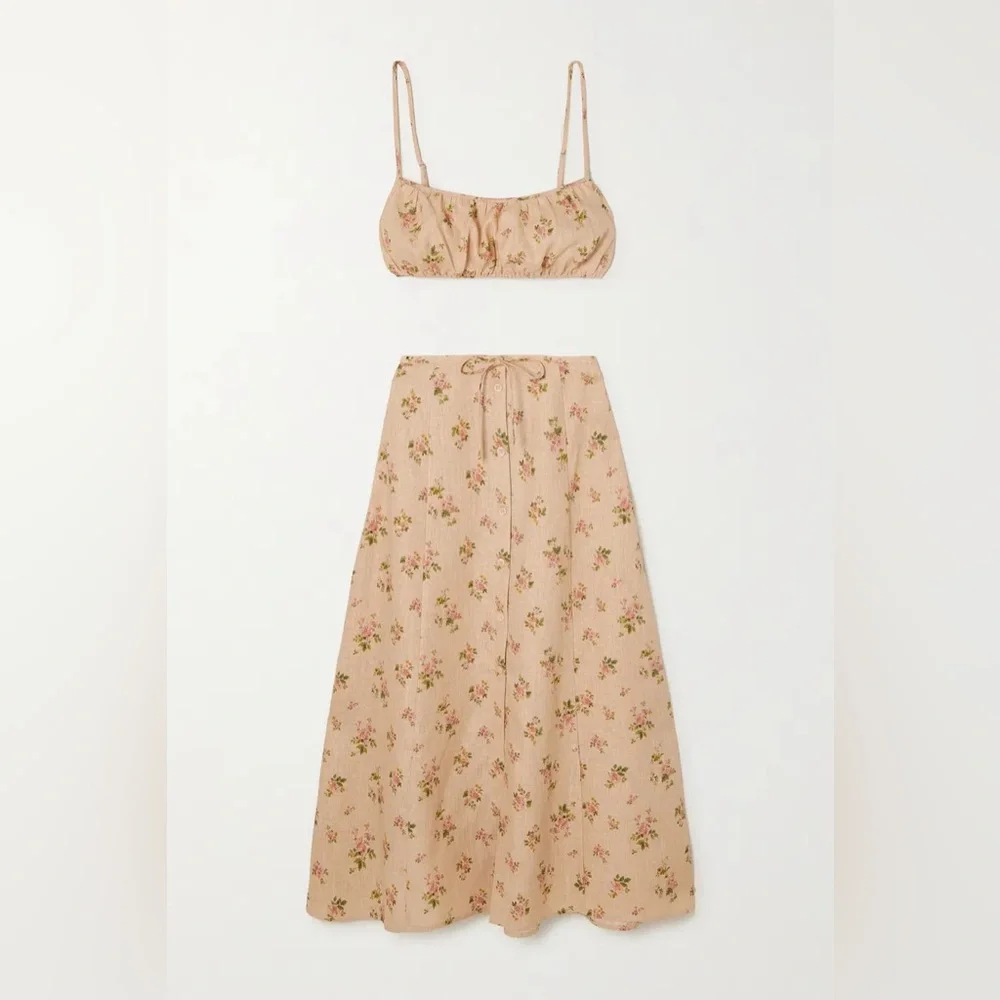 Reformation kamren linen